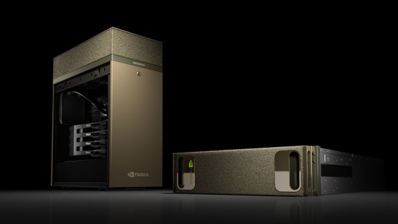 NVIDIA's DGX supercomputers.