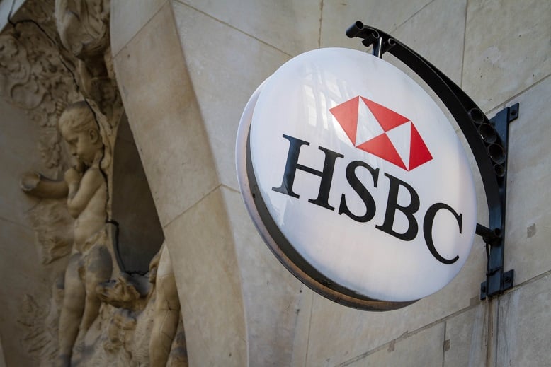 HSBC sign