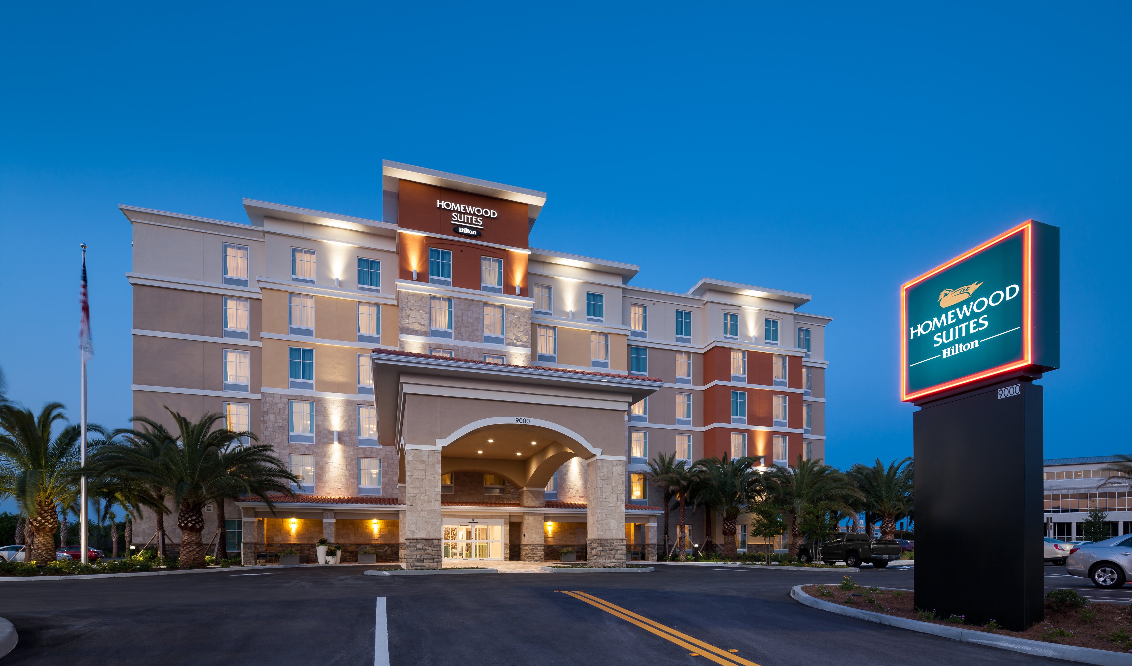 Homewood Suites in Cape Canaveral, Florida.