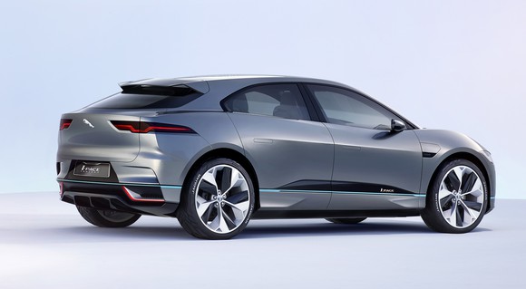 The Jaguar I-PACE Concept.