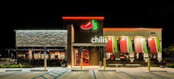 The exterior of a Chili's