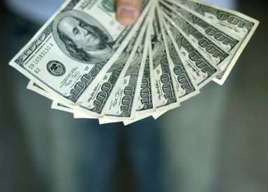 1000 dollars GETTY