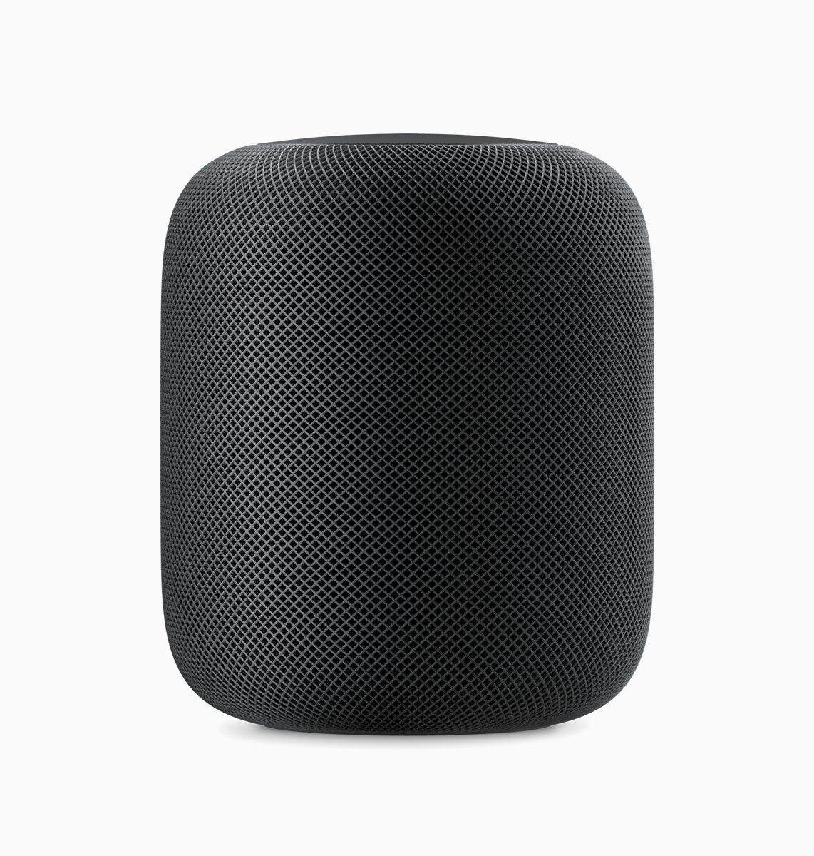 A black HomePod.
