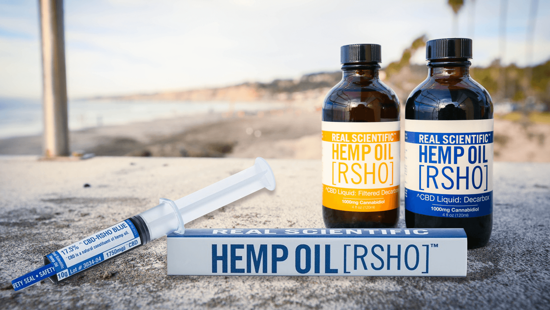 Real Scientific Hemp Oil products