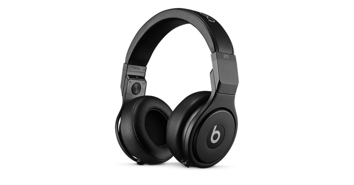 A set of Beats headphones.