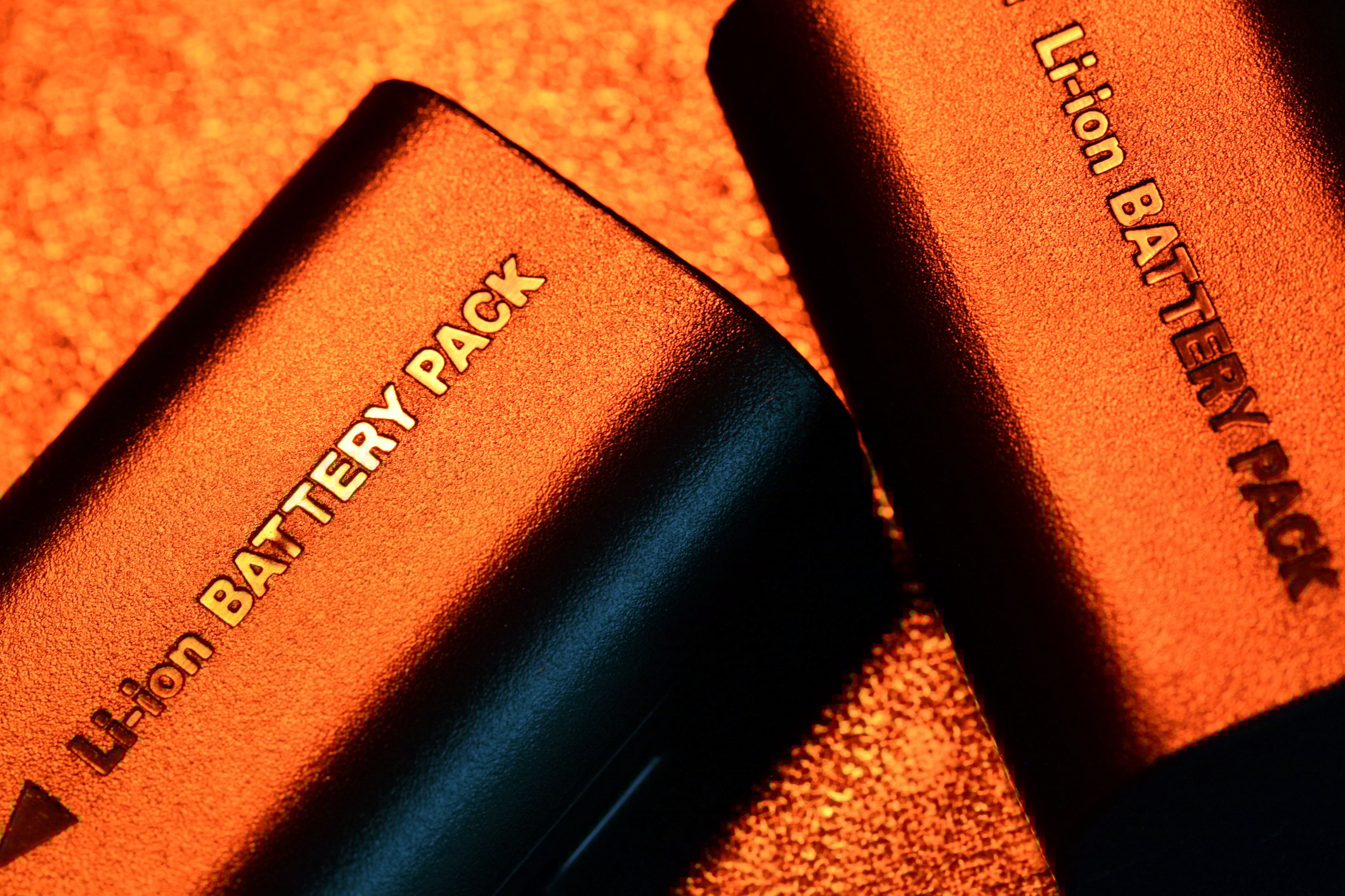 Lithium-ion battery packs.