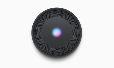 Siri HomePod wide
