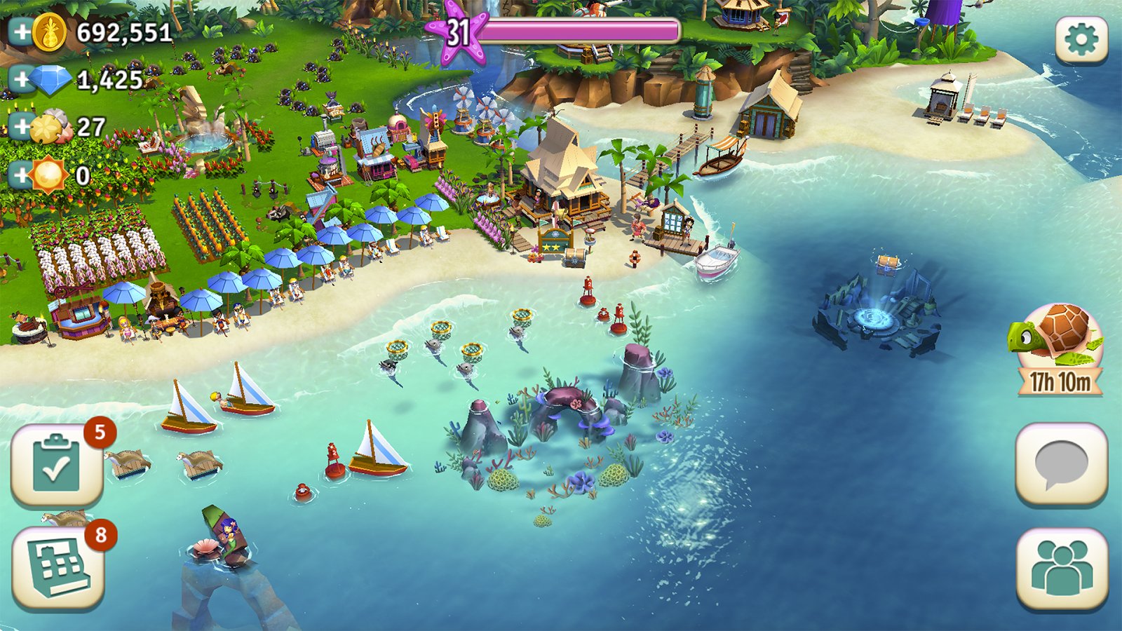 Farmville: Tropic Escape.