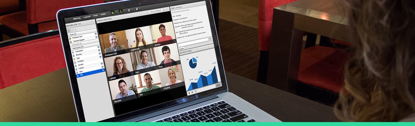 2U class taking place on computer