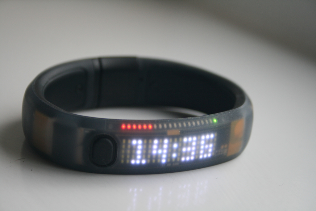 A Nike FuelBand