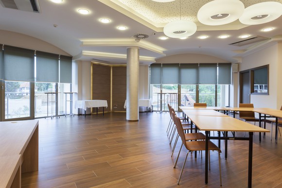 Lighting in a new conference room