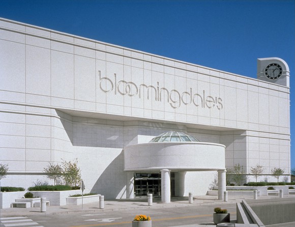 The exterior of a Bloomingdale's store