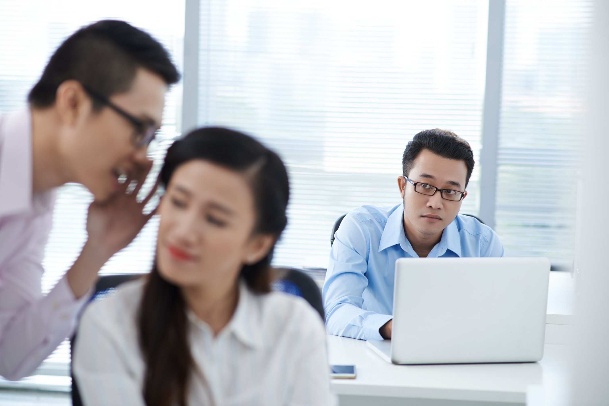 Gossiping at the office