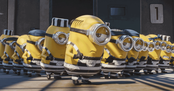 Despicable Me 3 minions