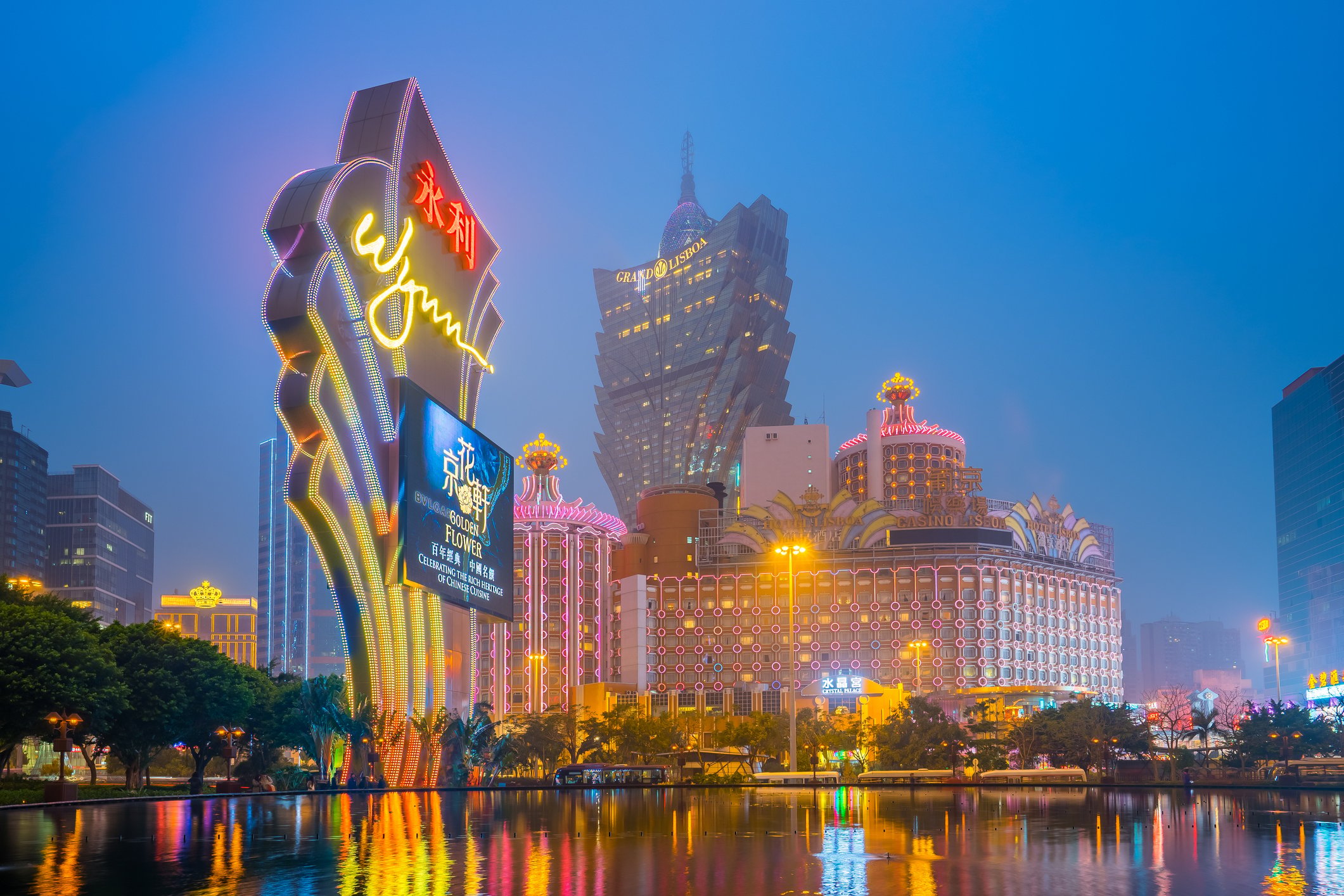 Macau at night