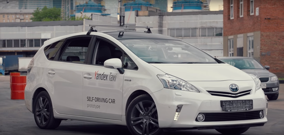 Yandex self driving car.