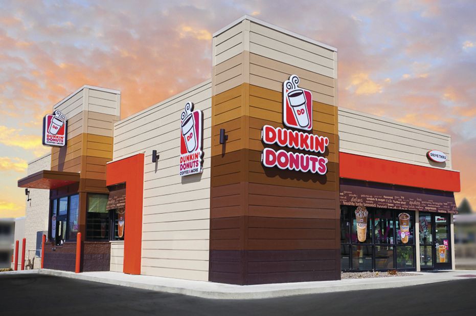 Dunkin Donuts storefront