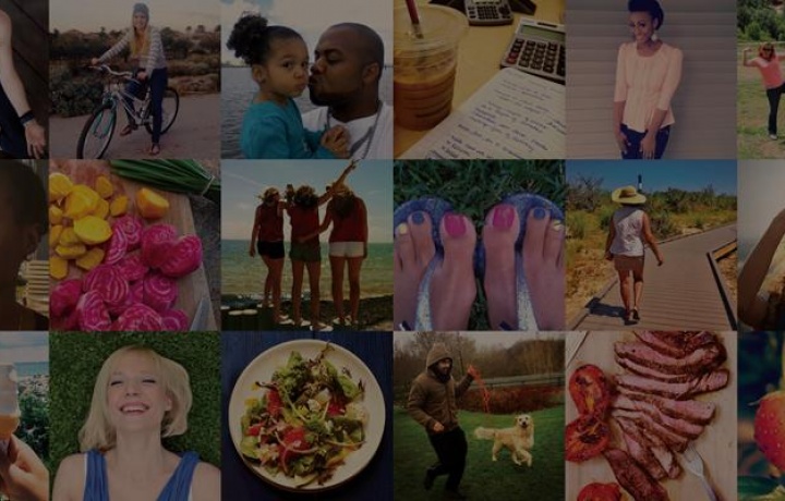 A collage of Weight Watchers images