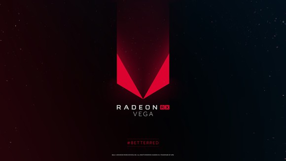 The AMD Radeon RX Vega logo.