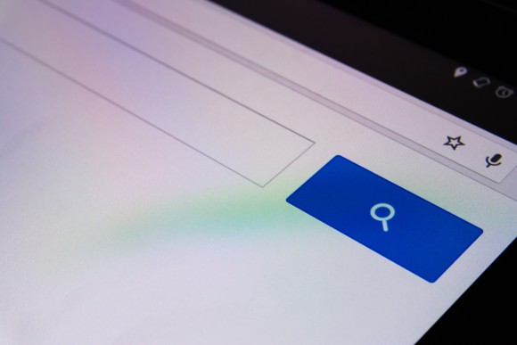 browser with search box highlighted