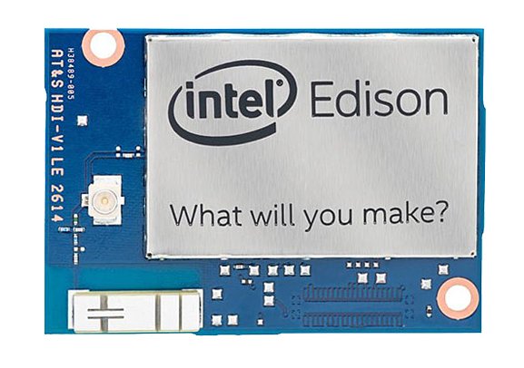 Intel's Edison chip for IoT devices.
