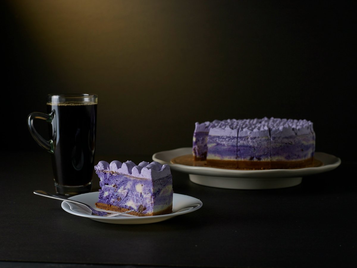 Purple Yam Cheesecake