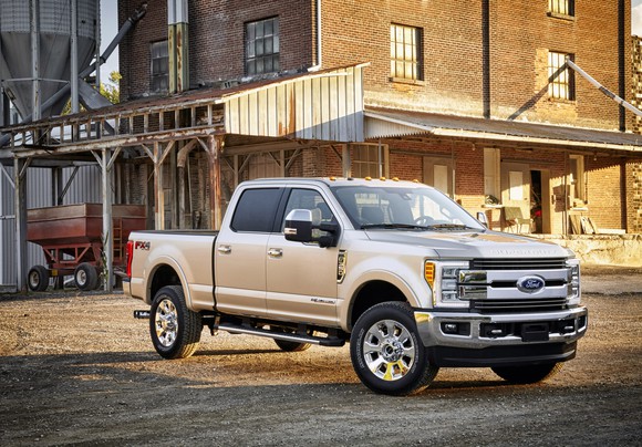 2017 Ford F-350 Super Duty pickup.