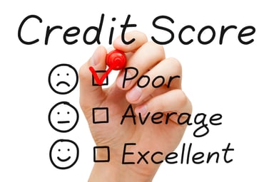 credit score poor bad low