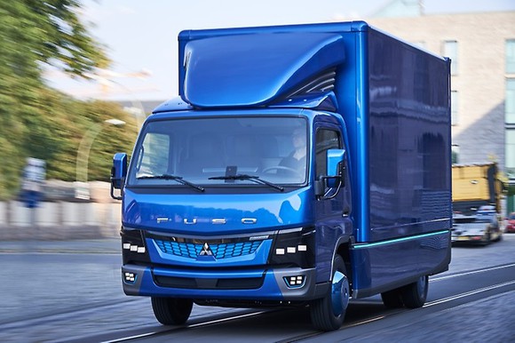 The Fuso electric truck being developed by Diamler.