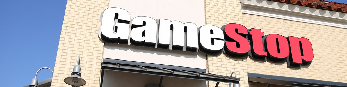 A GameStop store.