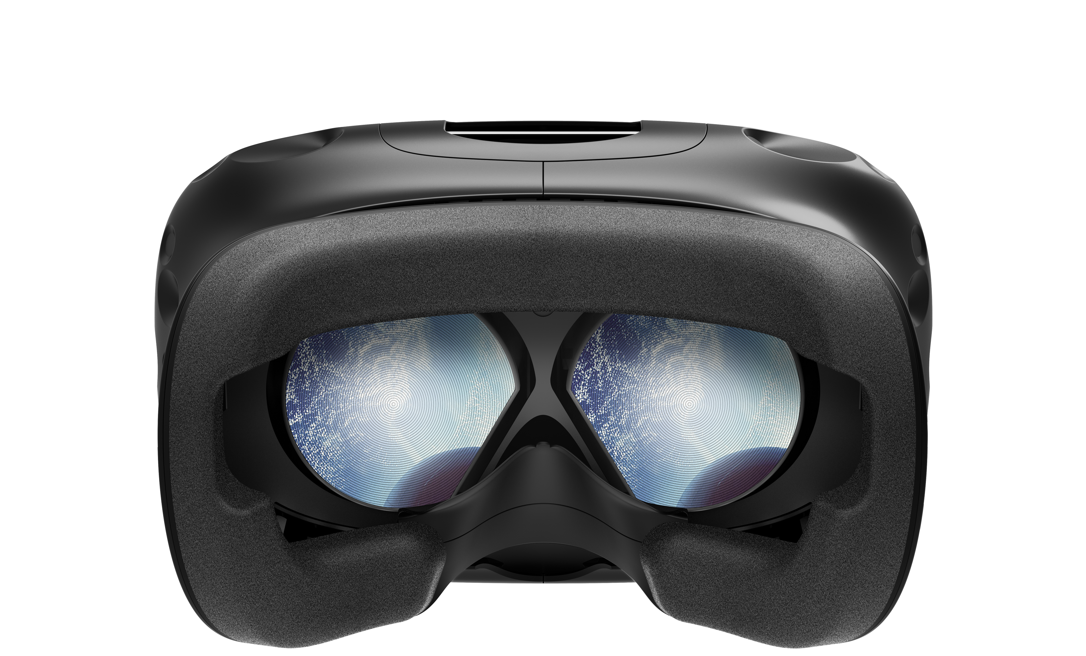 The HTC Vive virtual reality headset.