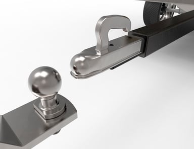 towing ball and hitch