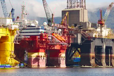 offshore rig at dock 2