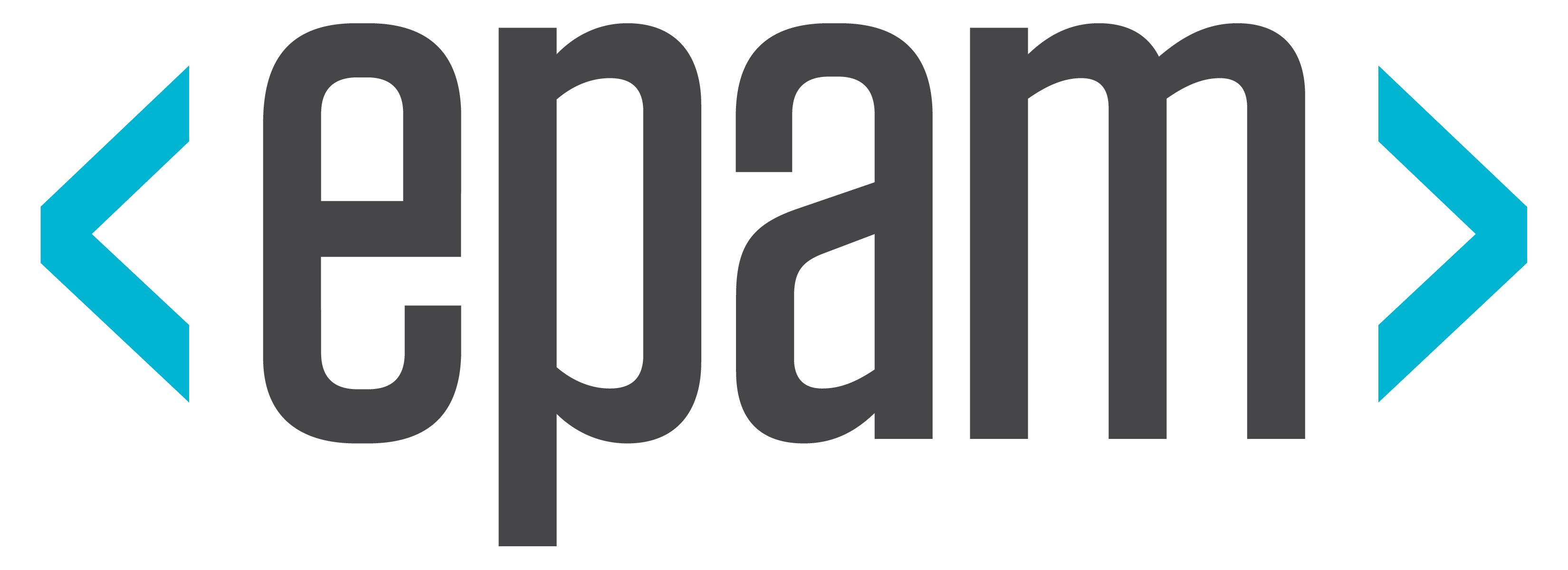 Epam logo.