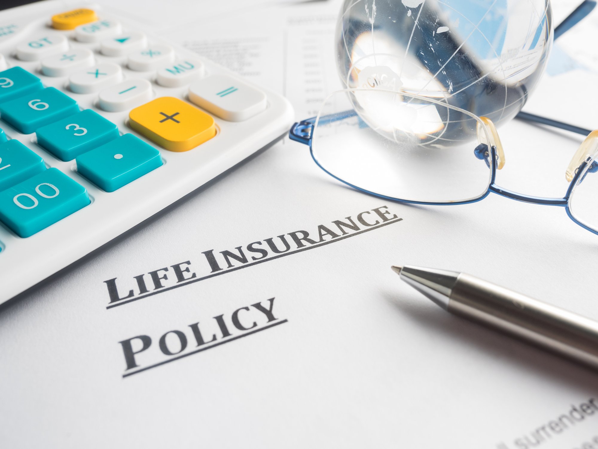 Life insurance policy.