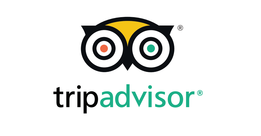 The TripAdvisor logo.