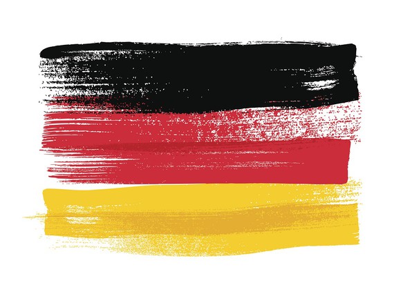Artist rendering of German flag.