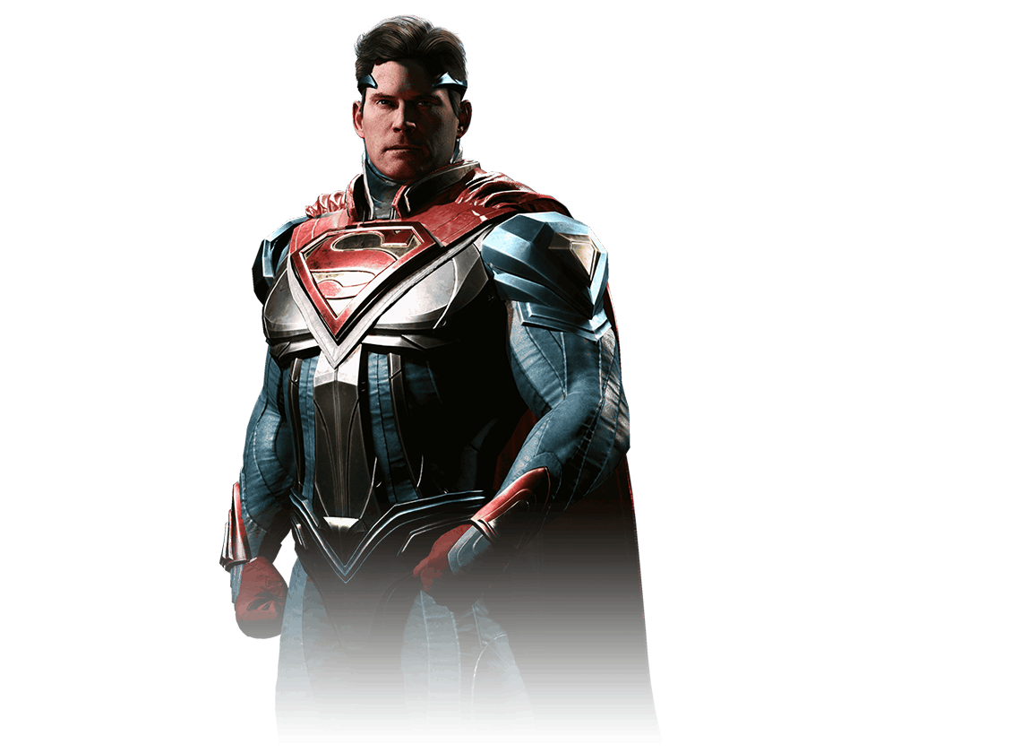 Superman from Time Warner's "Injustice 2".