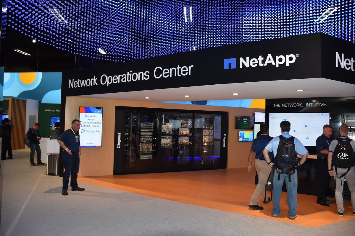 NetApp Network Operations Center.