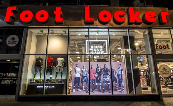 Foot locker store front