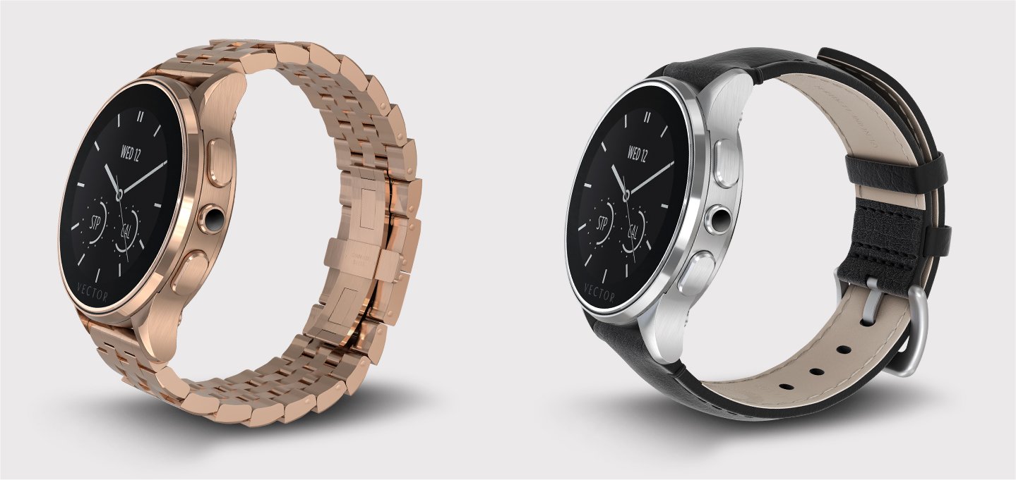 Vector's Luna smartwatches.