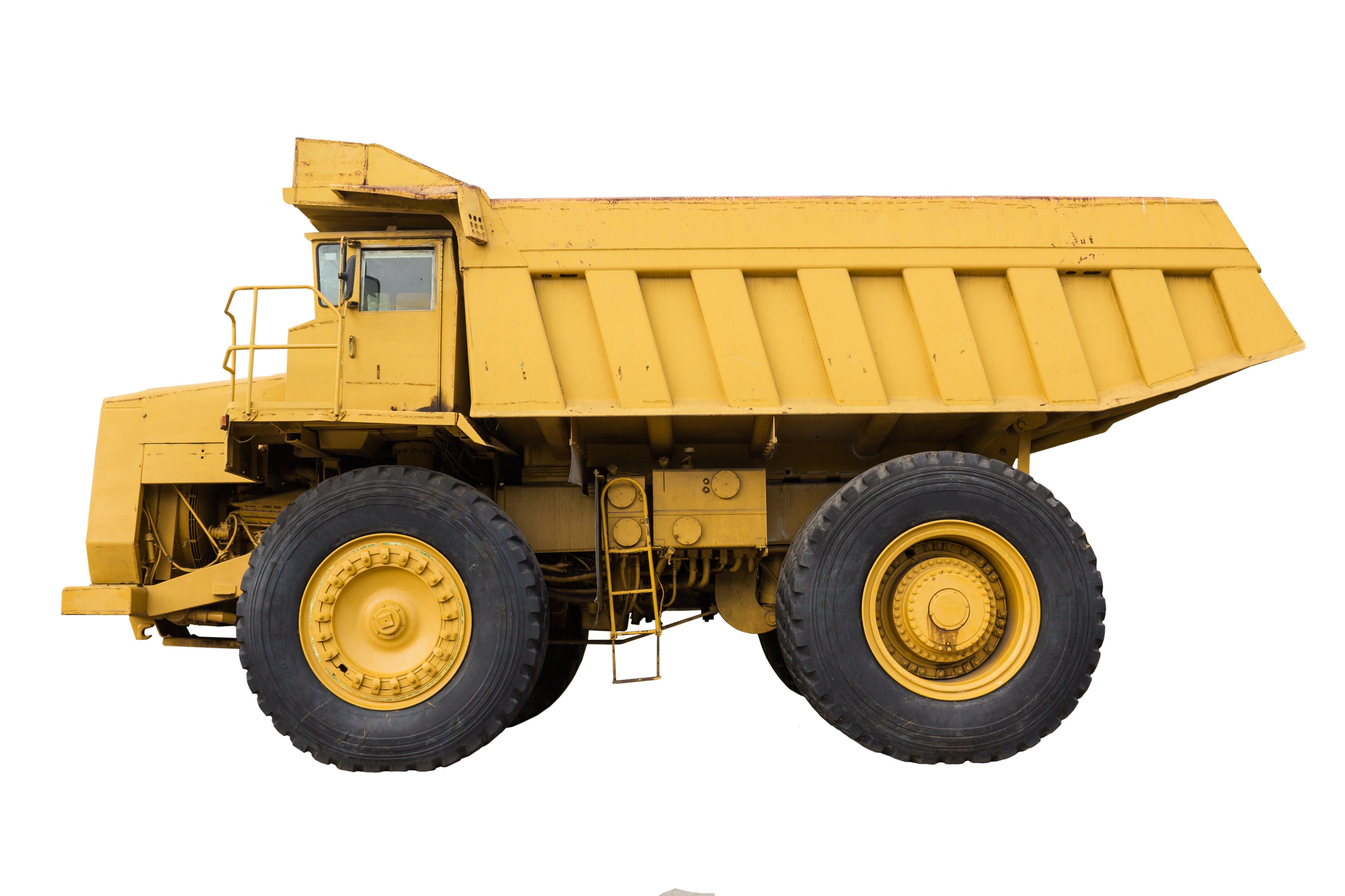 a caterpillar mining truck