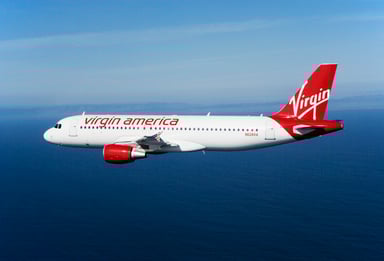 Airline-Virgin America Airbus A320 VA
