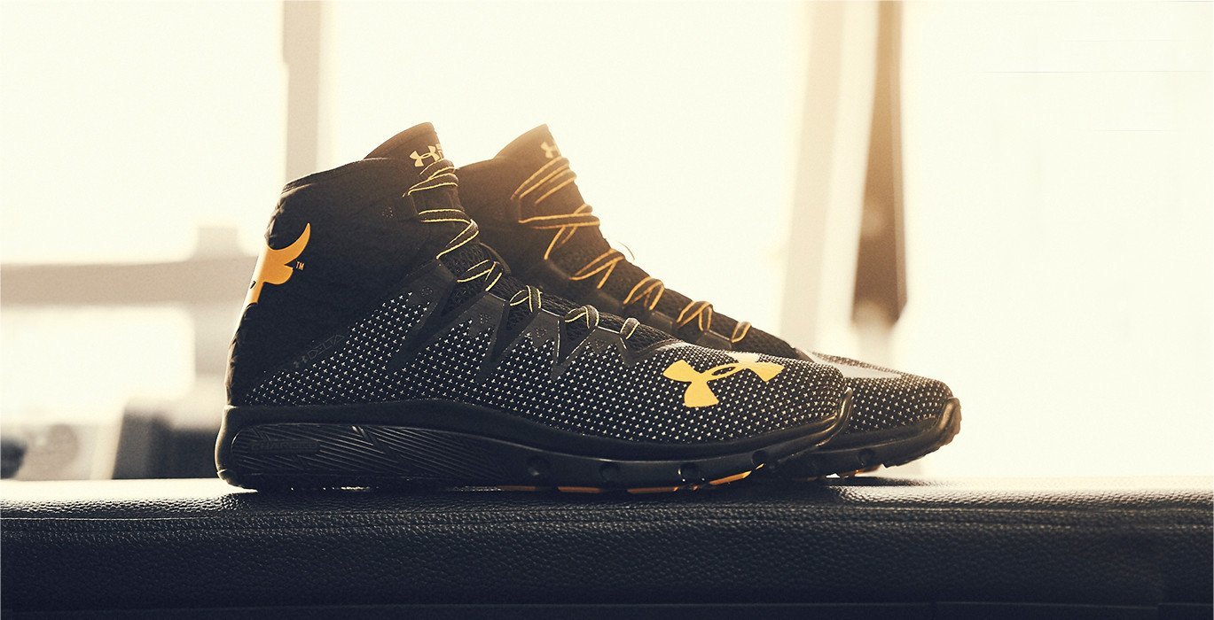 UA's Project Rock Delta shoes.