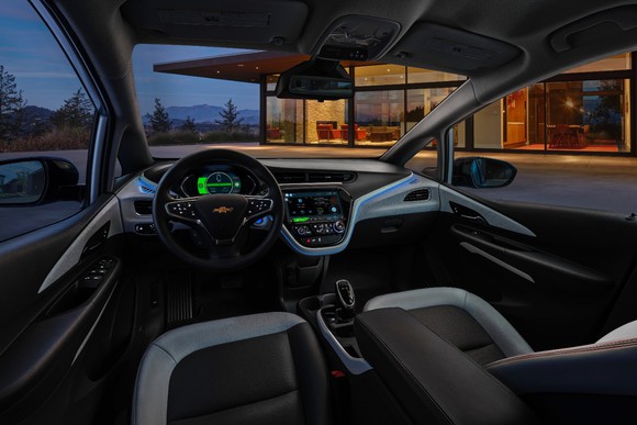 Bolt interior at night