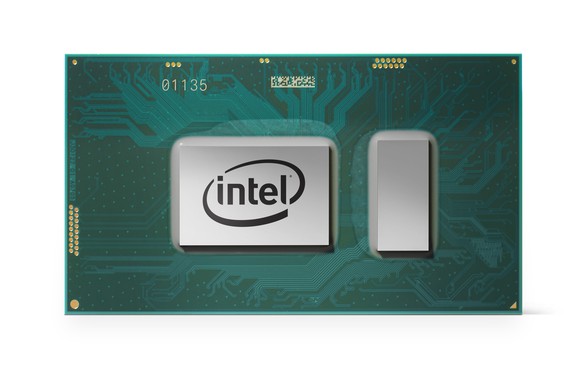 An Intel processor.