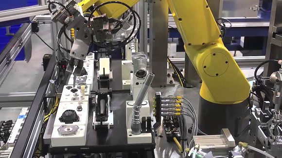 Manufacturing of fluid systems components at Dover.