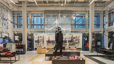 Inside Nike's Soho store