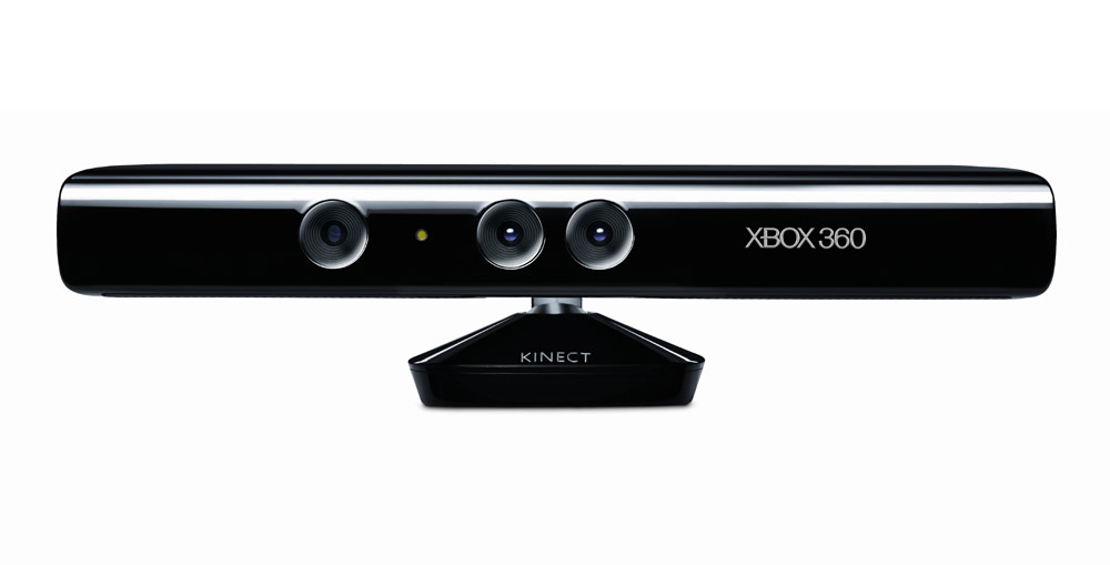 Kinect 360 on white background