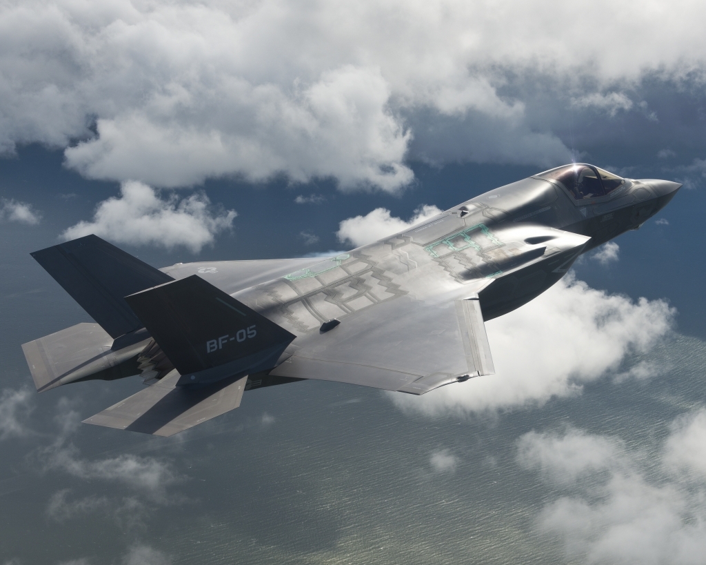 Lockheed Martin F-35 Lightning II fighter jet